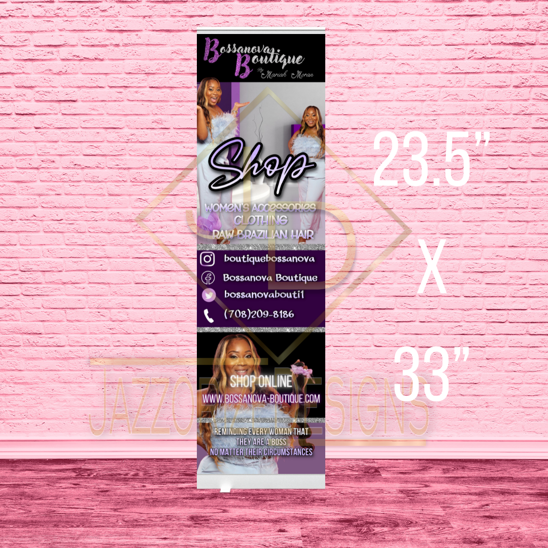 Retractable Stand banner