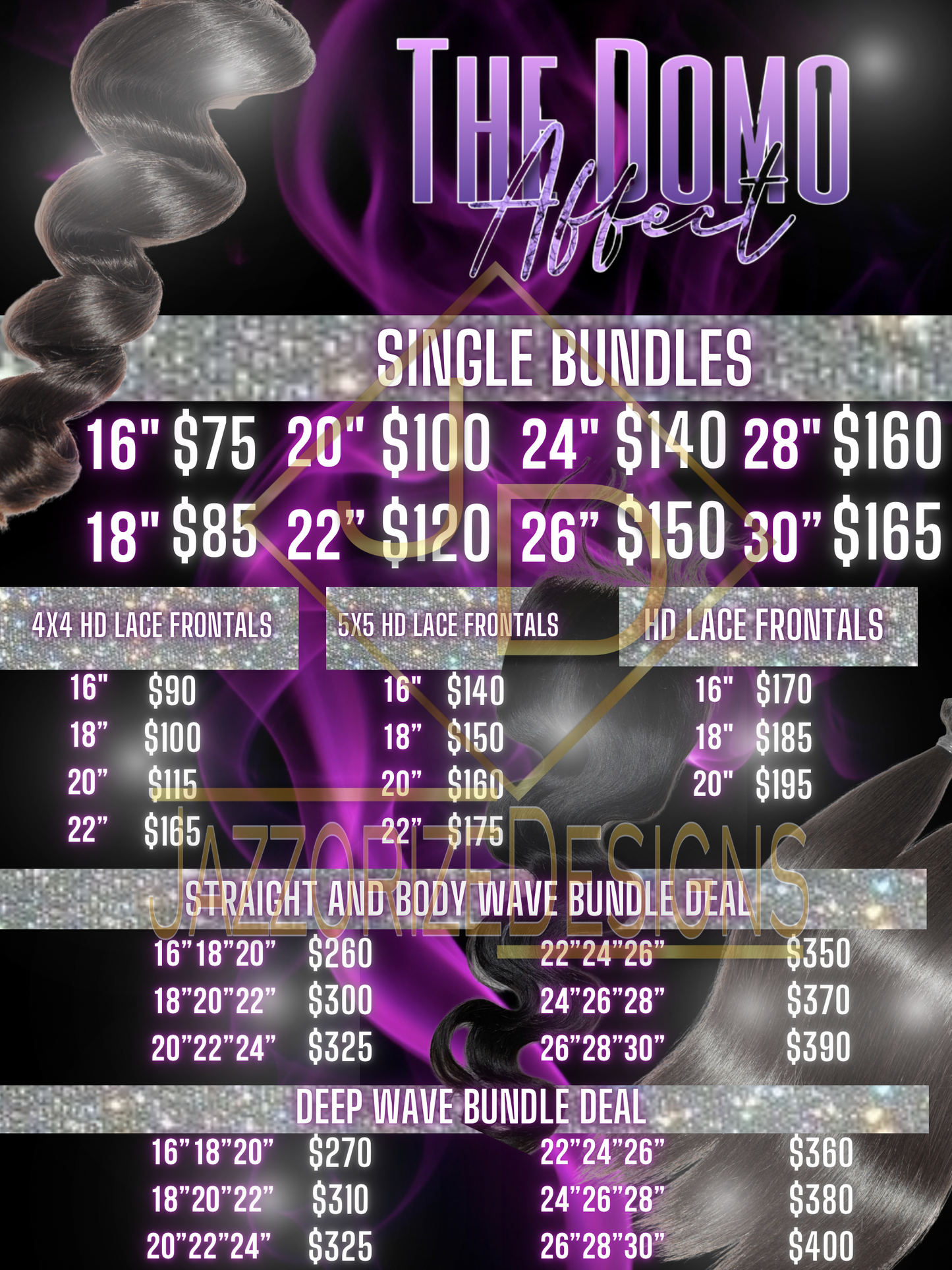 Price list (print) flyer