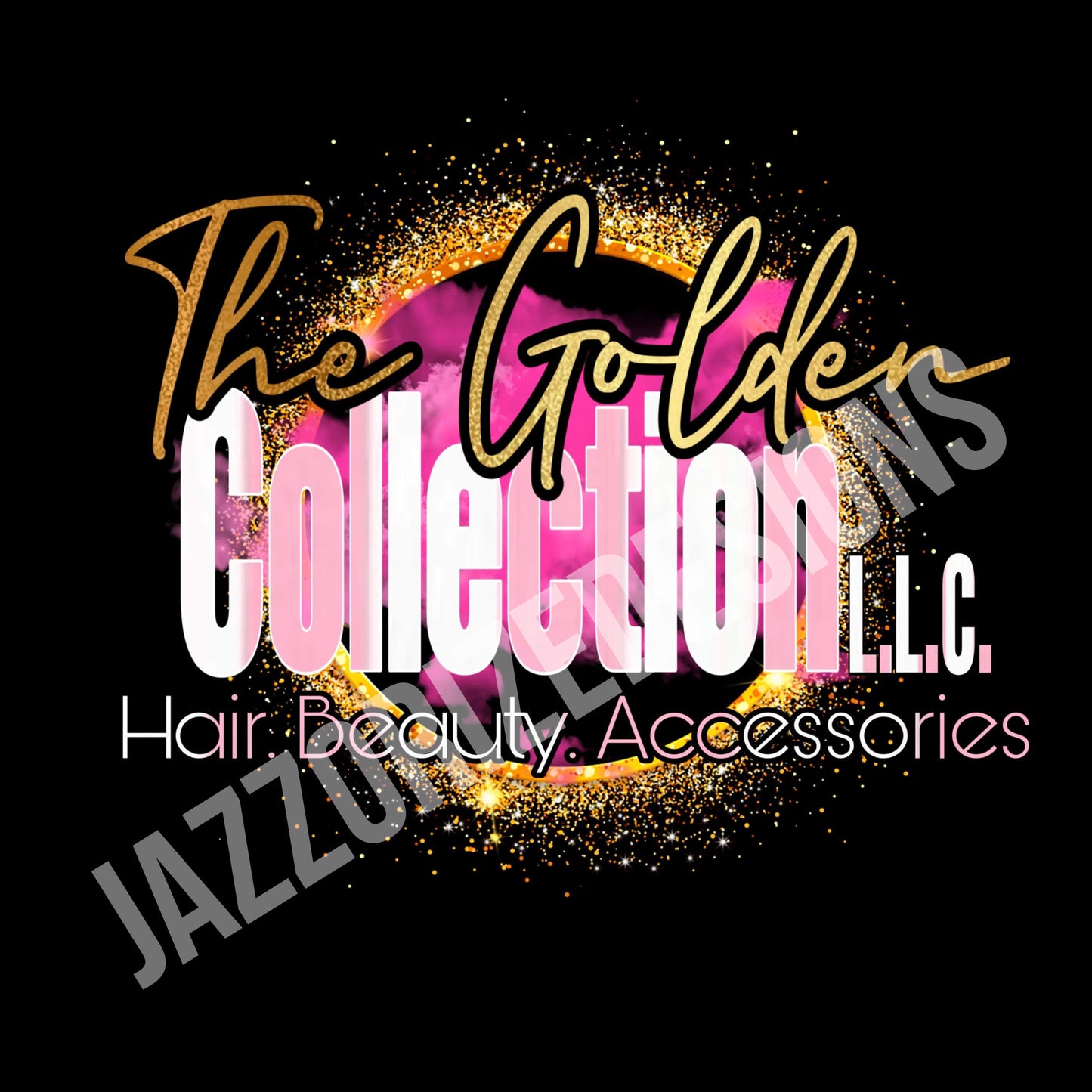 Glam Text Based Logo