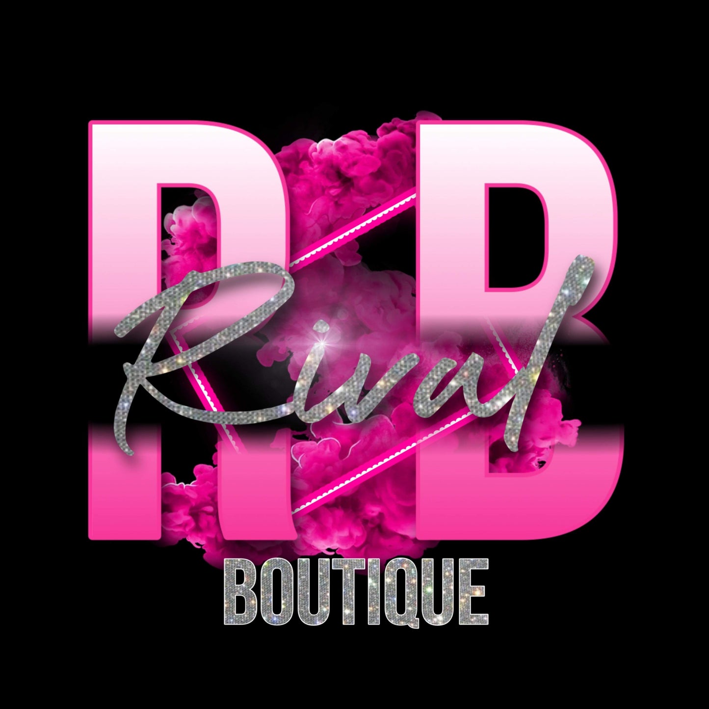 Glam Text Based Logo