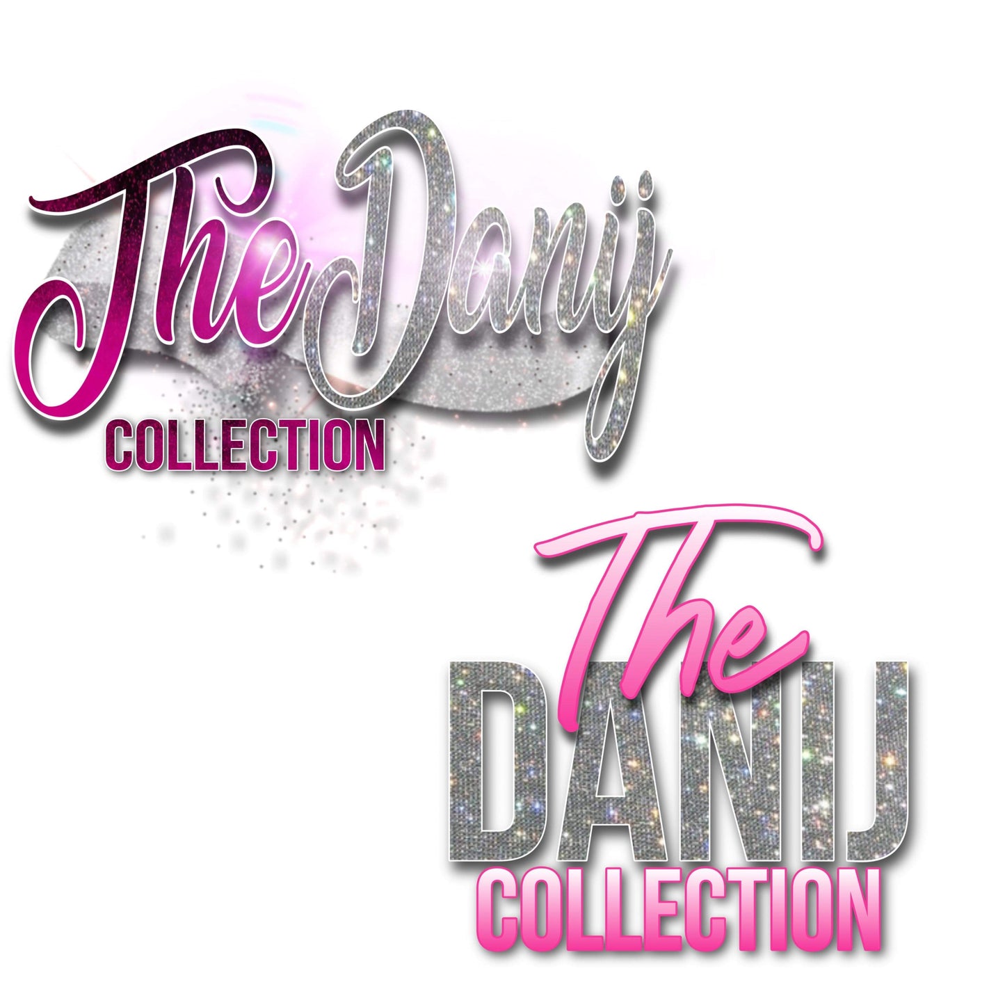 Glam Text Based Logo