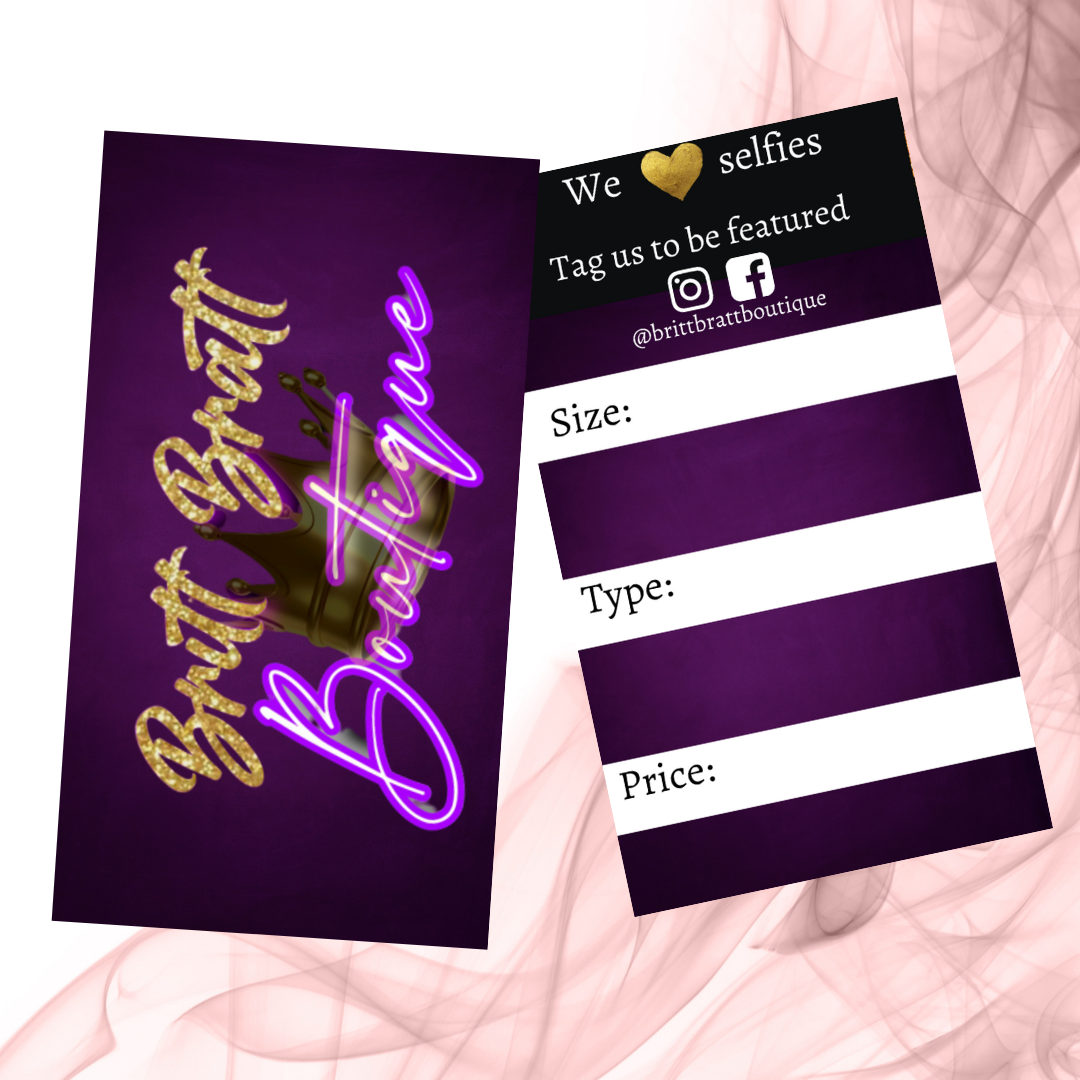 Clothing Tags