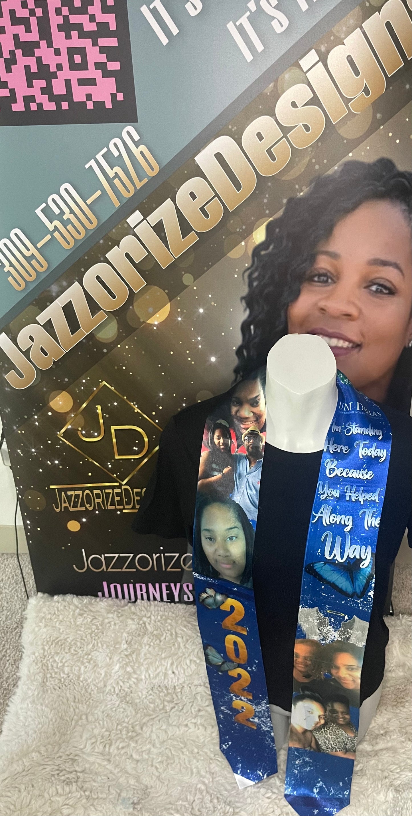 Custom Graduation Stole